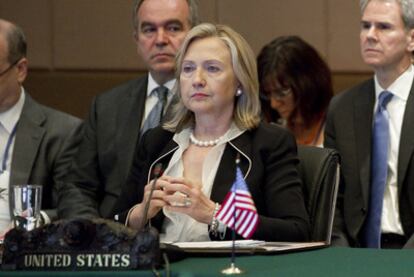 La secretaria de Estado norteamericana, Hillary Clinton.