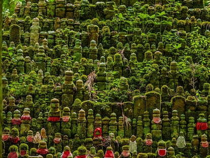 Cementerio del santuario Okuno-in, en el monte Koya (Japón).
