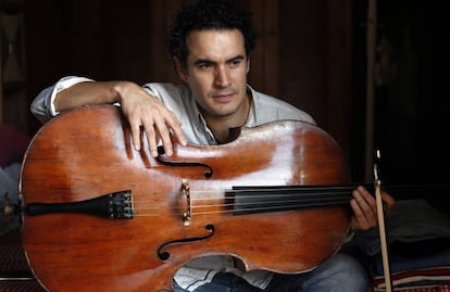 El violoncelista Adolfo Gutierrez.