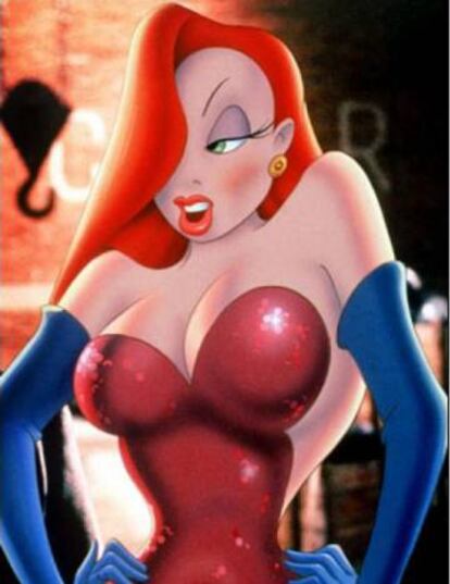 Jessica Rabbit puso de moda las curvas exuberantes.