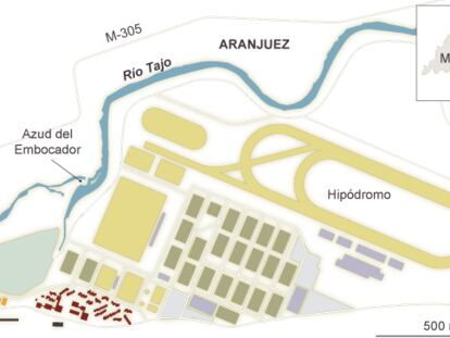 Aranjuez planea un complejo hípico
y hotelero en terrenos protegidos