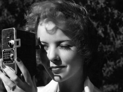 La actriz y directora Ida Lupino. 