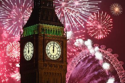 La celebración en Londres.