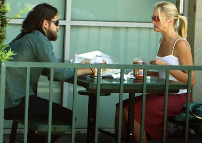 Jared Leto y Cameron Diaz en Los &Aacute;ngeles en 2001.