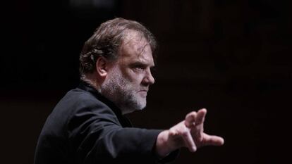 Bryn Terfel, atrayendo todas las miradas en un momento del recital