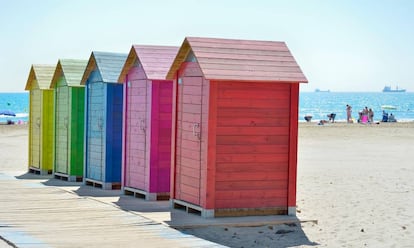 La playa del Serradal, en Castellón de la Plana.