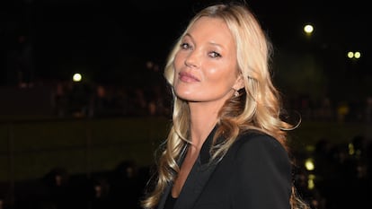 Kate Moss, en un desfile celebrado en París el pasado septiembre.