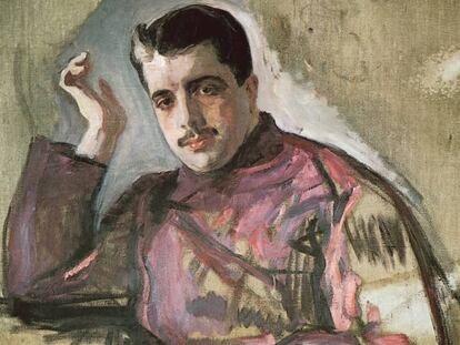 Sergei Diaghilev en 1909, por Valentín Serov.