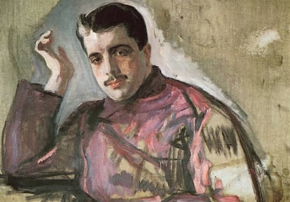 Sergei Diaghilev en 1909, por Valentín Serov.