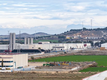 Una imagen del polígono industrial Armentera, en Monzon, Huesca. / JAVIER MARTÍN