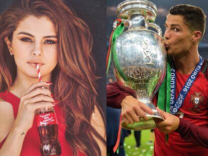 Una de las fotos con m&aacute;s &#039;me gusta&#039; de Selena Gomez y de Cristiano Ronaldo. 