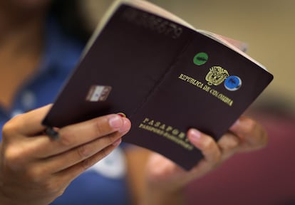 Pasaporte colombiano