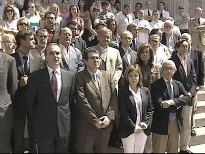 Cinco minutos de silencio en el Congreso en repulsa al atentado de ETA