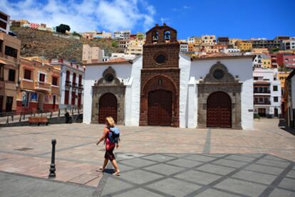 La iglesia de la Asunción, en San Sebastián de La Gomera