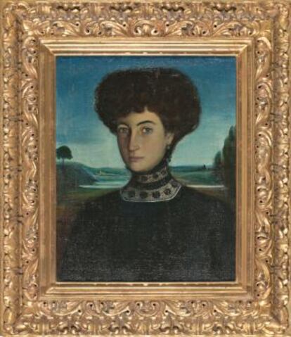 'Retrato de Matilde Vasconi', de Romero de Torres.