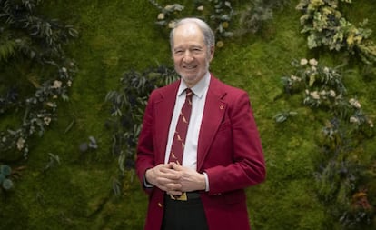 El ensayista estadounidense Jared Diamond, ayer en Madrid.