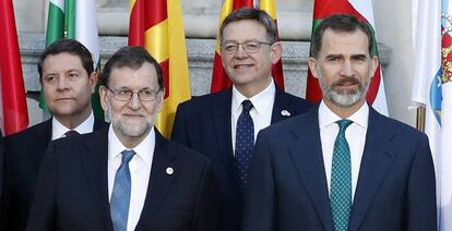 Mariano Rajoy i el Rei, aquest dimarts.