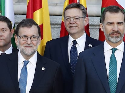 Mariano Rajoy i el Rei, aquest dimarts.