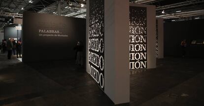 Exposición de Muntadas en Arco.