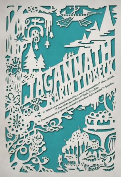 Portada para la edición española de 'Jagannath' (2014, Nevsky), de Karin Tidbeck.