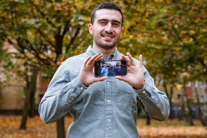 Anas Modamani, el pasado octubre en Lichtenberg, el barrio berlinés donde vive.