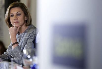 La presidenta de Castilla-La Mancha, María Dolores de Cospedal, en Cuenca.