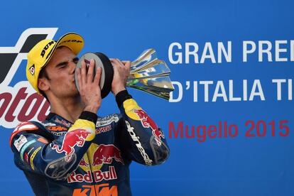 Oliveira celebra su primera victoria en el Mundial.