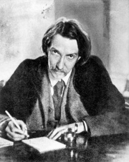 El escritor escocés Robert Louis Stevenson.