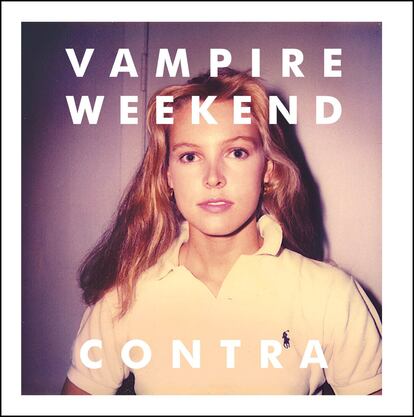 La portada del disco ‘Contra’ de Vampire Weekend que tantos dolores de cabeza le ha creado al grupo.