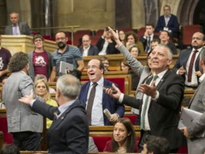 El Parlament aprobó el 6 y 7 de septiembre del año pasado las dos leyes de ruptura que aceleraron la crisis catalana