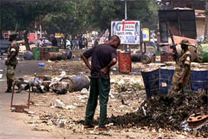 Vista de la ciudad de Kano, en Nigeria, tras la batalla campal provocada por los enfrentamientos religiosos.