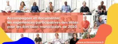 La asociación 'Action Commune' acompaña y documenta las experiencias participativas de las listas para las elecciones municipales de 2020