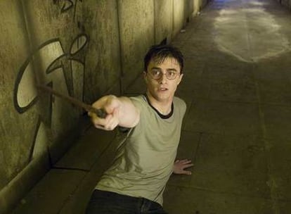 Daniel Radcliffe, en una imagen de <i>Harry Potter y la Orden del Fénix.</i>