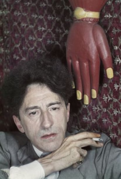 Retrato de Jean Cocteau en París, 1939.