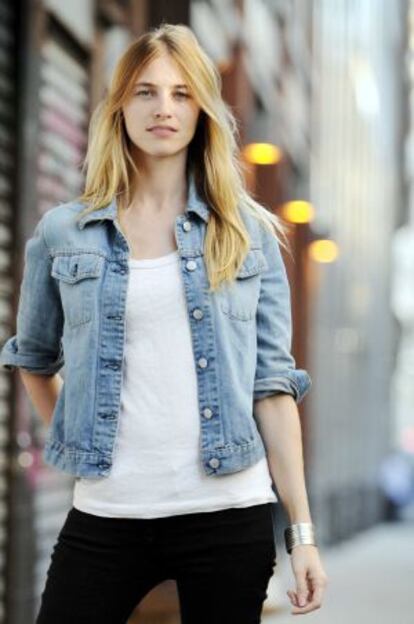 La modelo Sara Ziff.