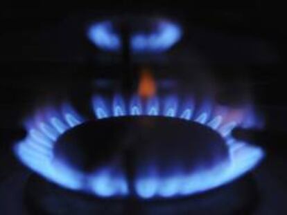 Un quemador de una cocina de gas. EFE/Archivo