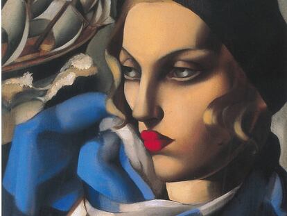 'La bufanda azul' (1930), de Tamara de Lempicka.