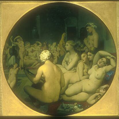 <i>Le bain turc,</i> de Ingres.