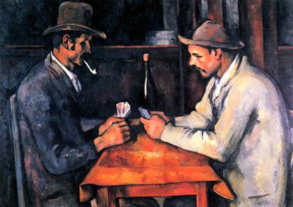 'Los jugadores de cartas', de Paul Cézanne, vendido en transacción privada por 250 millones de dólares (alrededor de 191 millones de euros) al Gobierno de Qatar en 2012.