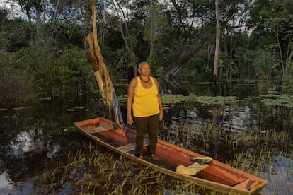 Maria das Graças de Souza de 74 años, en el Amazonas, Brazil.