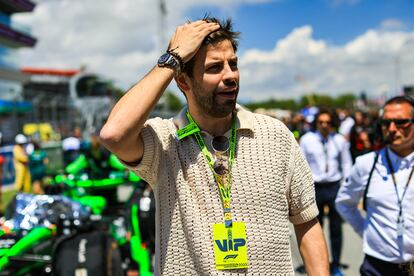 Gerard Piqué, el pasado junio durante la celebración del Gran Premio de F1 en el circuito de Cataluña.