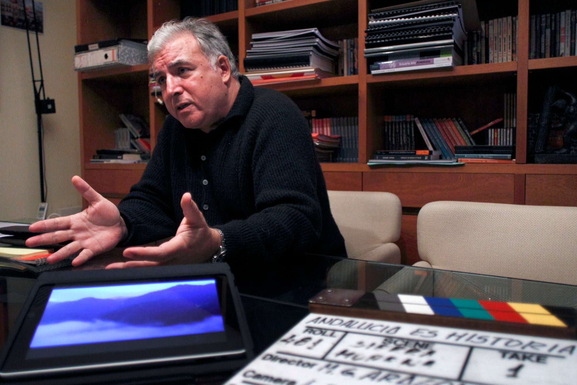 El productor Juan Lebrón en una fotografía de 2011.