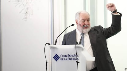 Miguel Arias Cañete, el viernes en Madrid. 