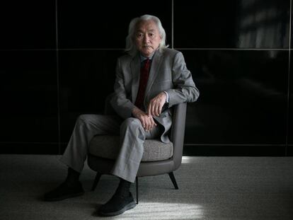 Michio Kaku, en su paso por Barcelona para participar en el Congreso Mundial de Ufología.