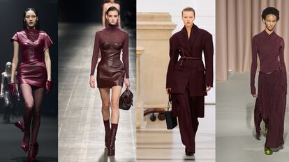 Fall/Winter 2024 collections by Mugler, Ermanno Scervino, Roksanda and Philosophy.