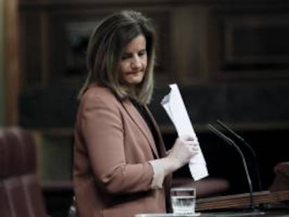 La ministra de Empleo y Seguridad Social, Fátima Báñez. EFE/Archivo
