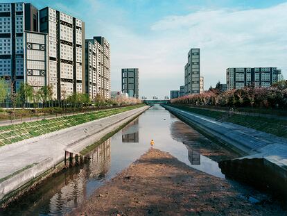 'Río', complejo de viviendas levantadas tras el terremoto de 1995 en Akashi (Japón).