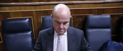 El ministro de Econom&iacute;a y Competitividad, Luis de Guindos.