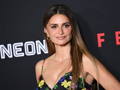 Penélope Cruz durante el estreno de 'Ferrari' en Los Ángeles.