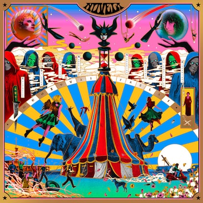 Portada del disco 'Novela', de Fito Páez.